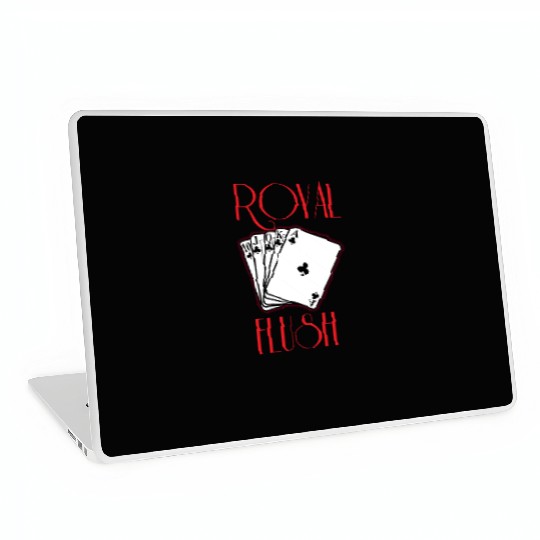 royal flush Laptop Skins