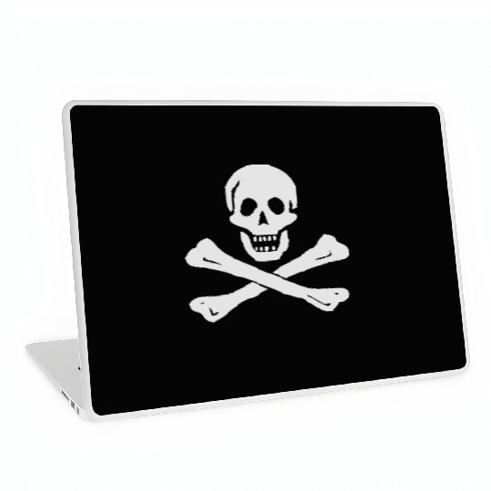 Skull and Crossbones Laptop Skins