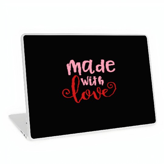 Made With Love Baby Infant Valentine Laptop Skins