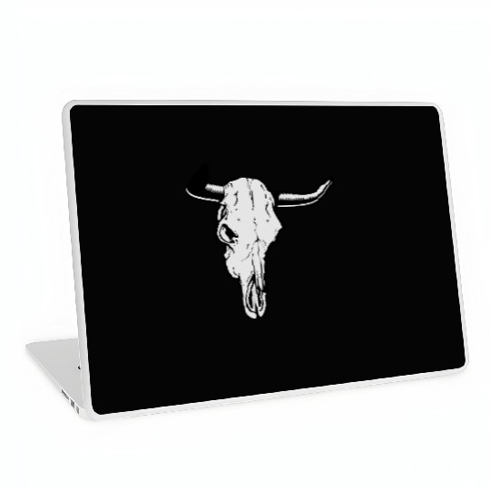 buffalo skull Laptop Skins