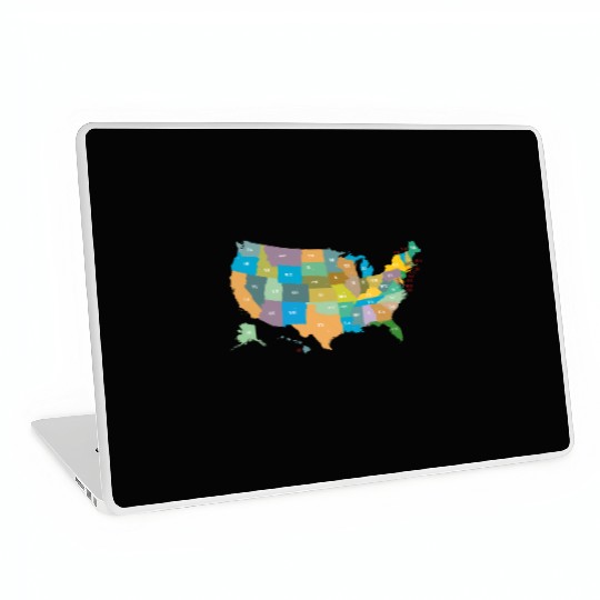US States Laptop Skins
