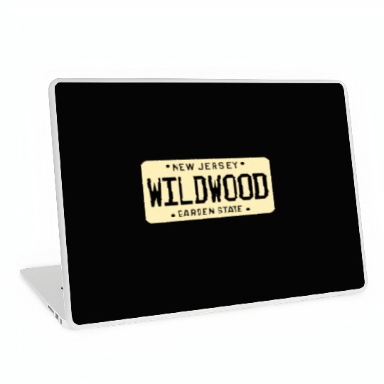 Wildwood New Jersey License Plate Laptop Skins