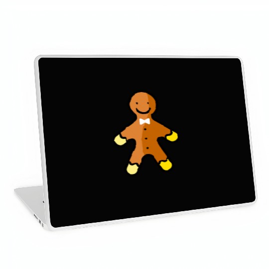 Gingerbread man Laptop Skins