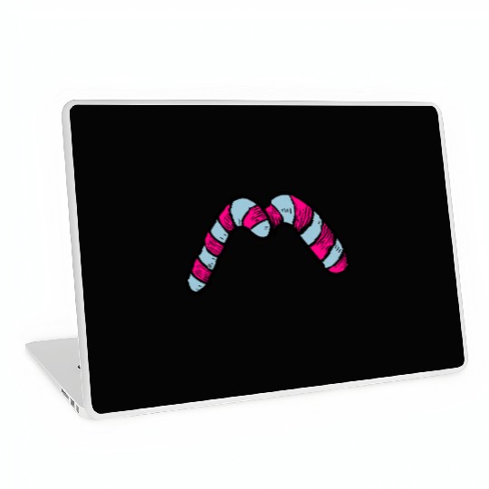 Candy canes "M" Laptop Skins