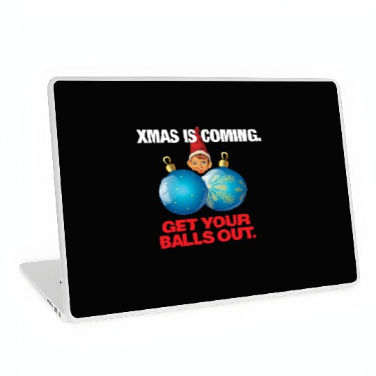 Christmas Balls Laptop Skins