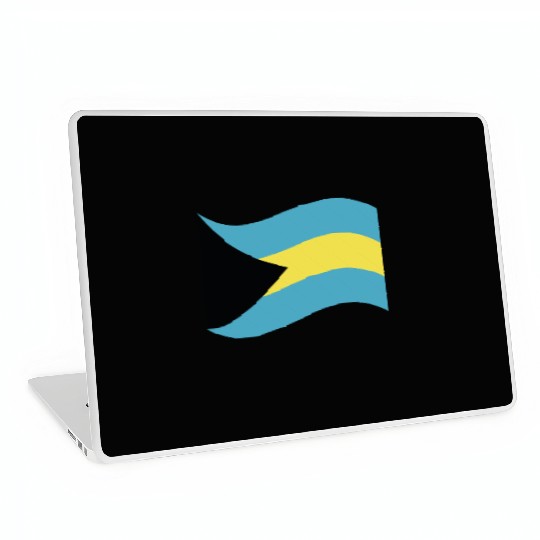 flag bahamas Laptop Skins