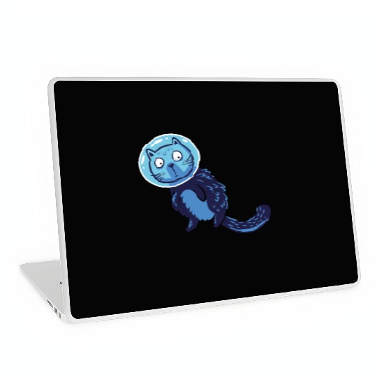 Space cat Laptop Skins