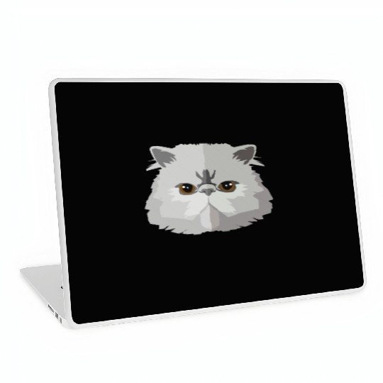 Cat face Laptop Skins