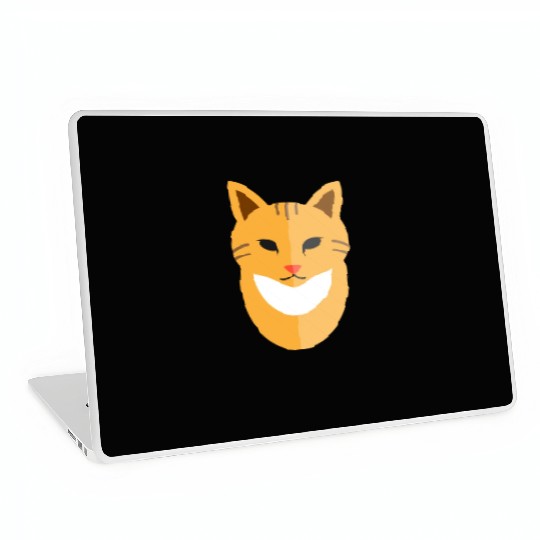 Cat face Laptop Skins