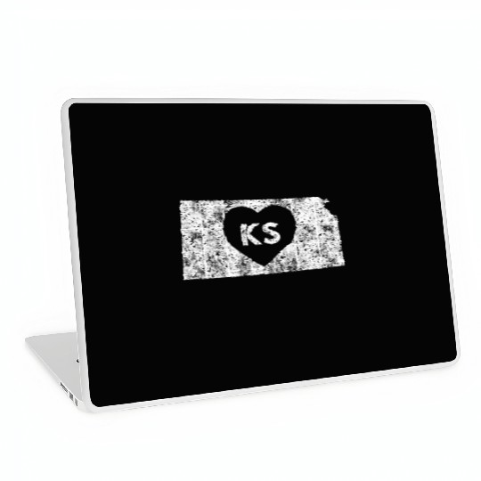 Used I Love Kansas State Laptop Skins