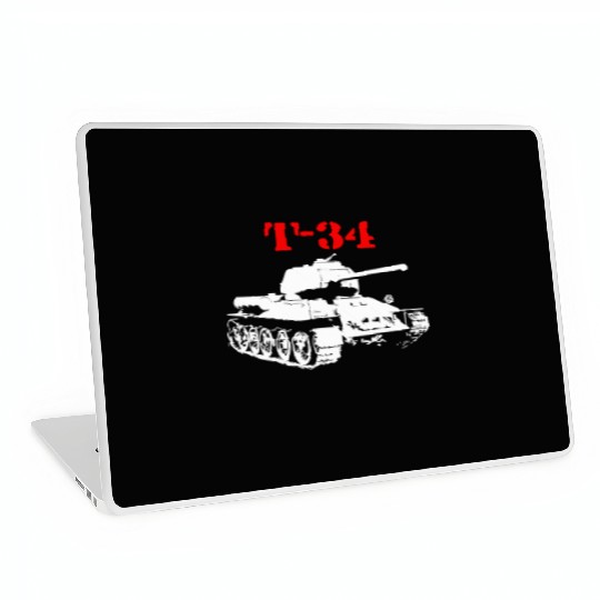 T 34 Soviet Russin World War II Tank Laptop Skins