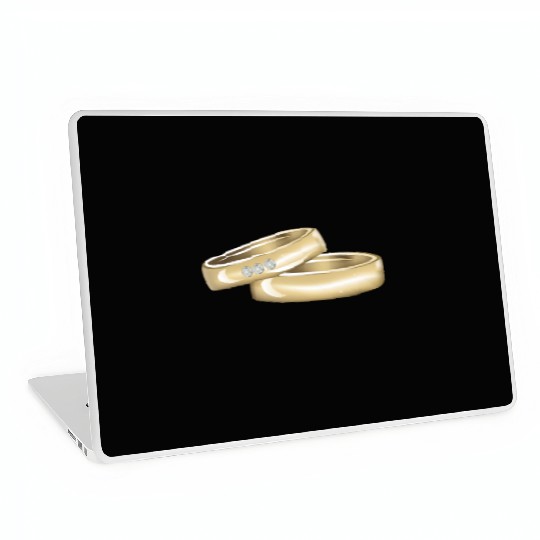 Wedding rings 03 Laptop Skins
