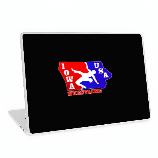 Iowa Team USA Wrestling Laptop Skins