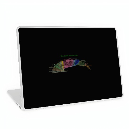 Evolution Cousin Tree of Life for Dark Garments Laptop Skins