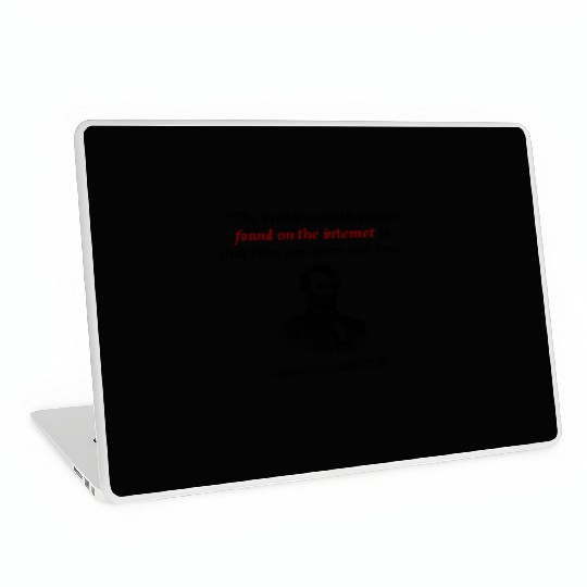 Funny Abraham Lincoln History Teacher Laptop Skins Source