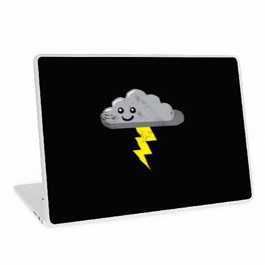 Thundercloud Storm Cloud gift weather Laptop Skins