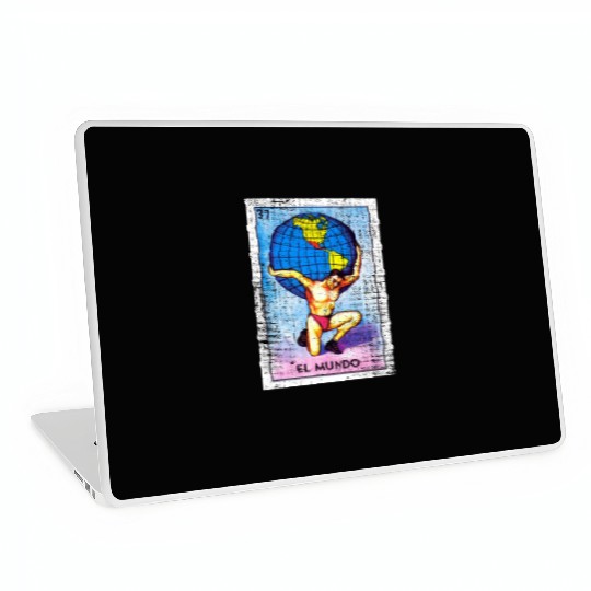 El Mundo Mexican Loteria Bingo Card Laptop Skins