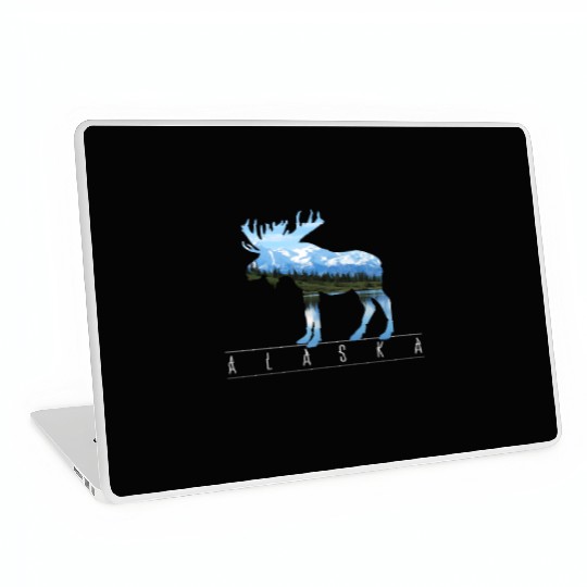 Alaska - Moose Nature Outdoor Gift Laptop Skins