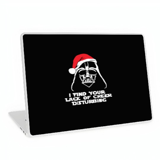 New Funny Darth Vader Star Wars Themed Christmas Laptop Skins