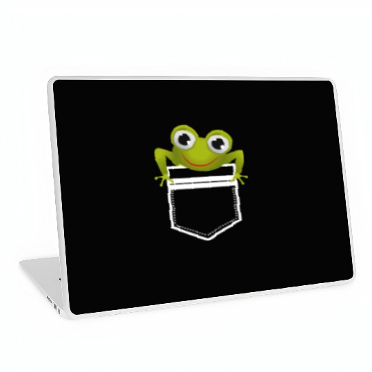 Cute Pocket Frog Toad Amphibian Animal Gift Laptop Skins