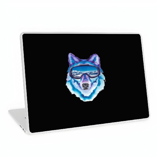 Ski Husky Laptop Skins