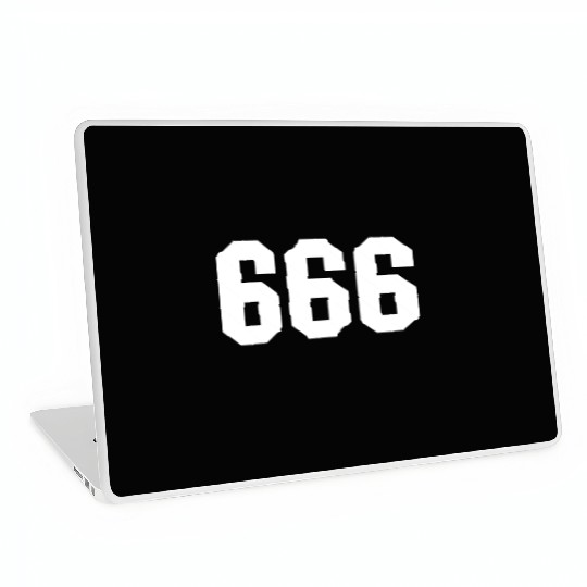 The Devil Number Laptop Skins