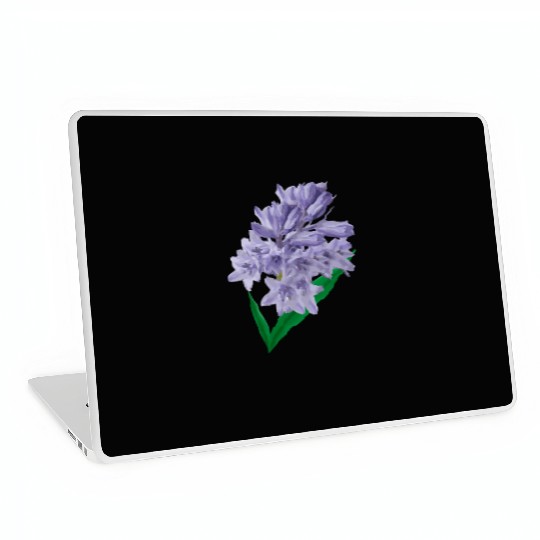 Flower Spring Bluebell Violet - Gift Idea Laptop Skins