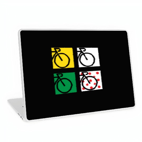 Tour Bike Race in France Laptop Skins