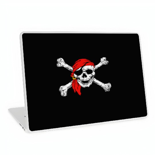 Pirate Skull Crossbones Laptop Skins