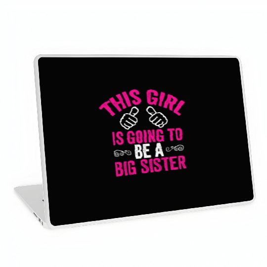 Big Sister Laptop Skins, Funny Big Sister Laptop Skins