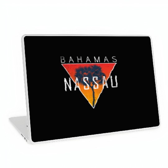 Bahamas Nassau Palms Holiday Laptop Skins