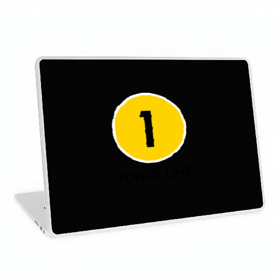 Yonge Street Subway Line Laptop Skins