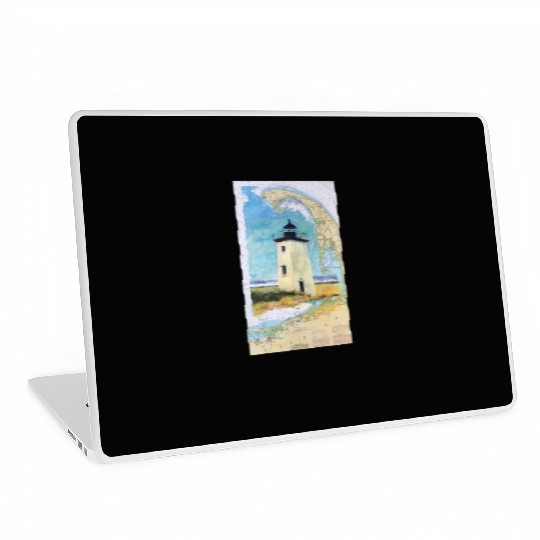 Long Point Light House Ptown Cape Cod Laptop Skins