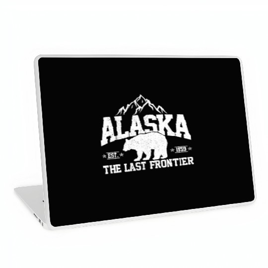 Alaska - The Last Frontier Grizzly Bear Souvenir Laptop Skins