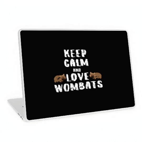 Wombat Love Laptop Skins