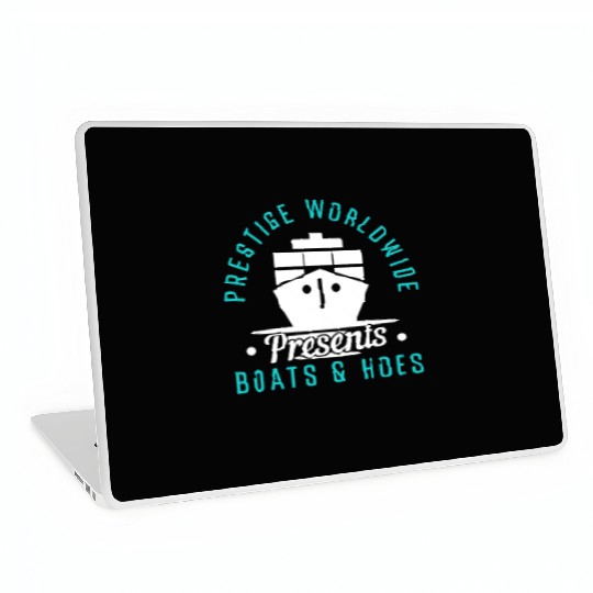 Prestige Worldwide Boats and Hoes Laptop Skins