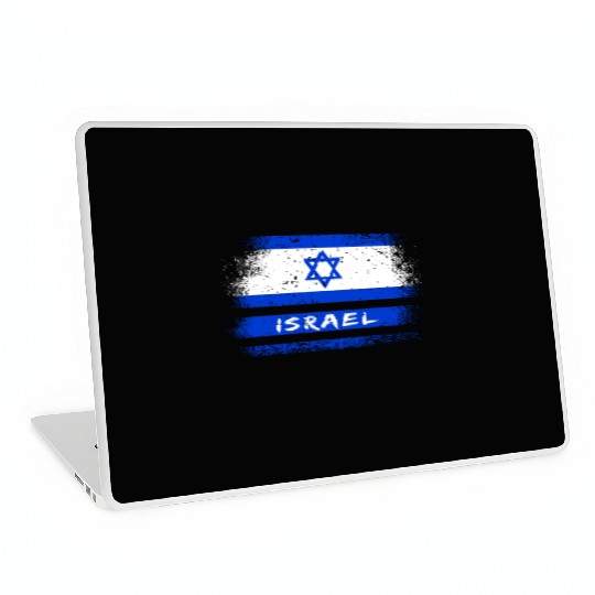 Israel Vintage Flag / Gift Jerusalem Laptop Skins