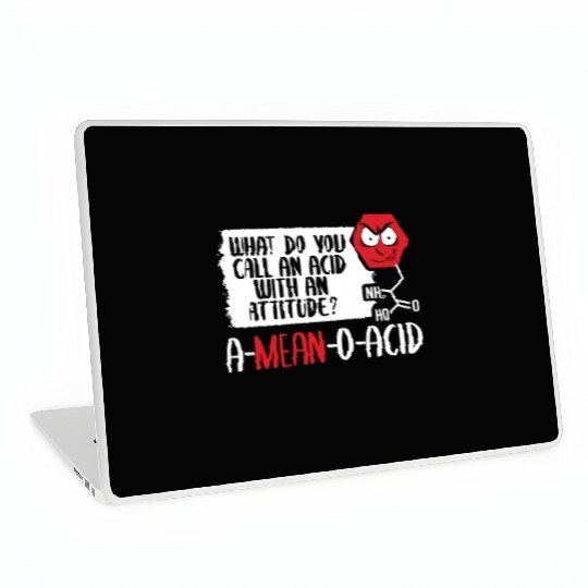 A Mean O Acid, Science Fiction Laboratory Science Laptop Skins