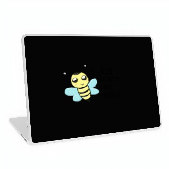 I just really like Bees Love Bee Beekeeper Laptop Skins