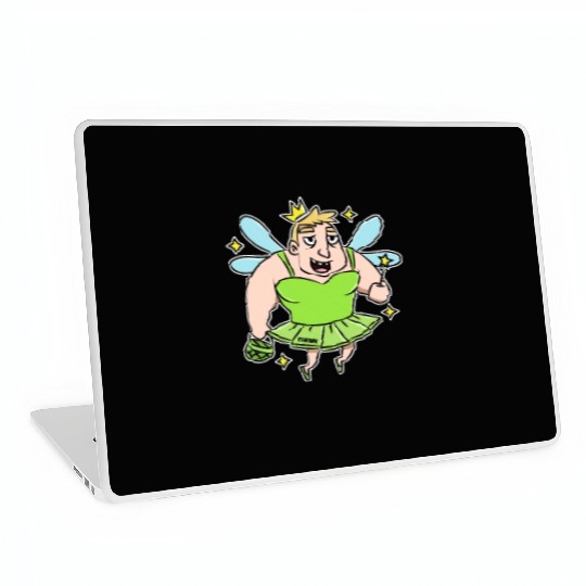 Tooth Fairy tales funny mouth Magic Kids Gift Laptop Skins