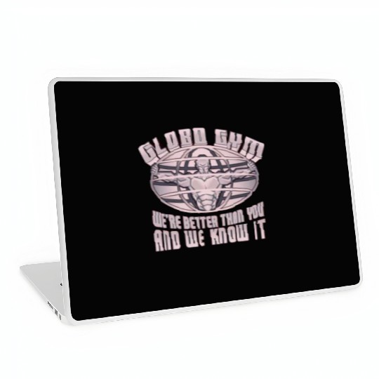 globo gym costume Laptop Skins