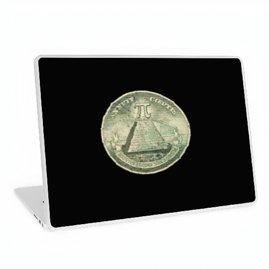 Illuminati Pi Great Seal 3.14 Pi Day Laptop Skins