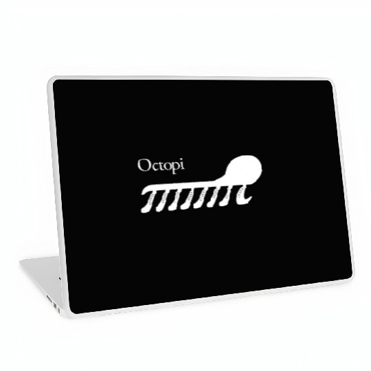 Octopi Pi Octopus Math Geek 3.14 Pi Day Laptop Skins