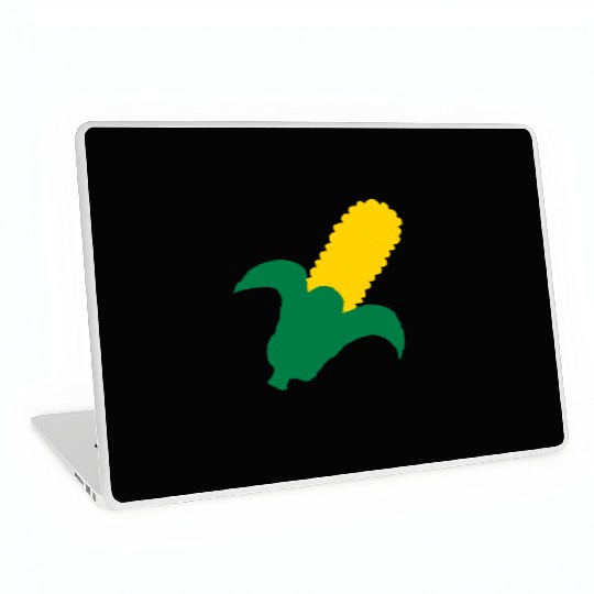 corn corncob farmer farming vegetable food gift Laptop Skins