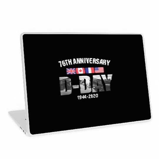 D-Day Normandy 76th Anniversary Laptop Skins