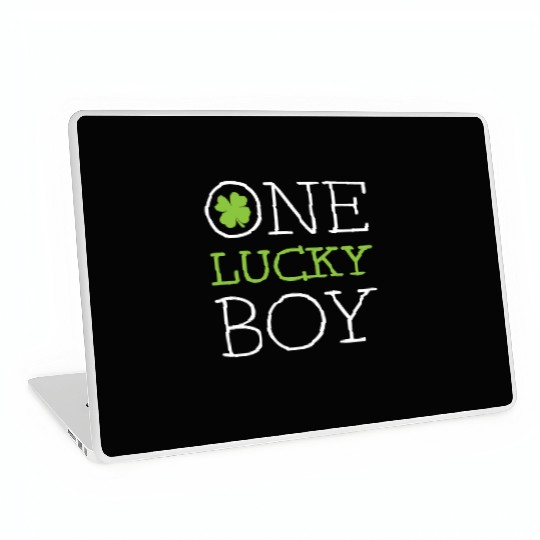 One lucky boy Laptop Skins