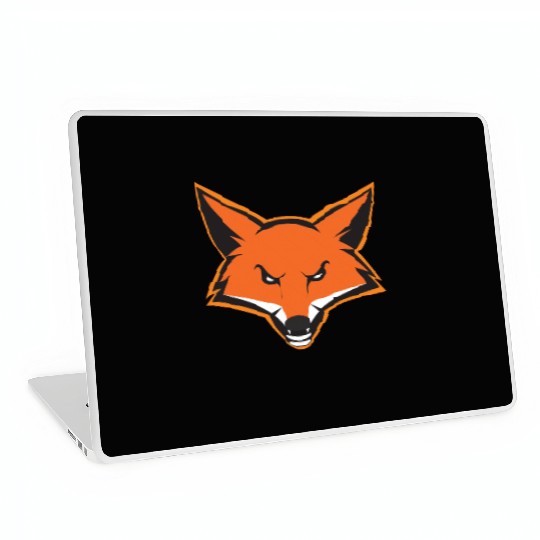 Fox mascot Laptop Skins