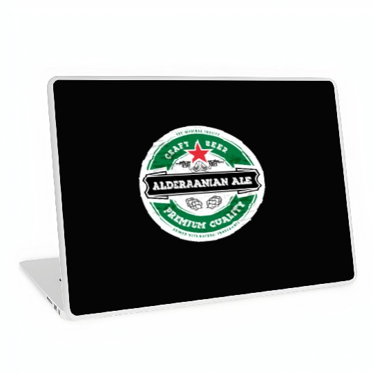Alderaanian ale (Star Wars) — Vintage bottle beer Laptop Skins