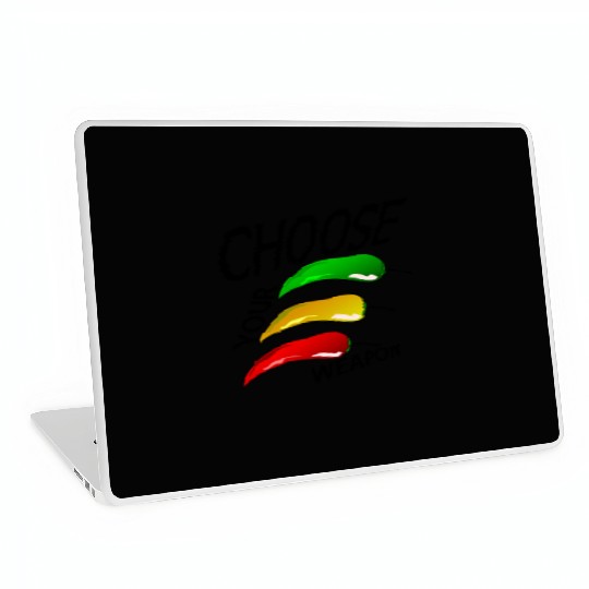 choose your weapon chilli black Laptop Skins