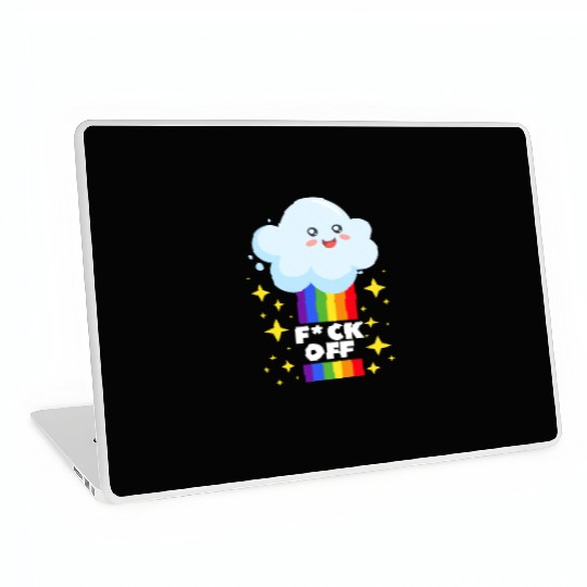 Rainbow Cloud Pride Gay LGBT Equality Laptop Skins